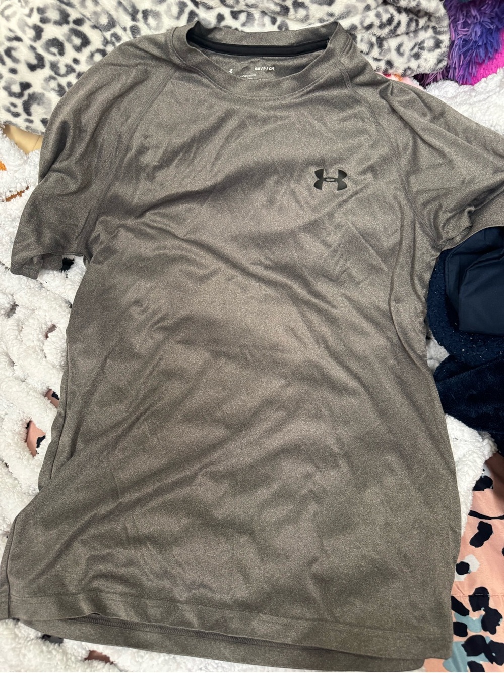 Under Armour Men's Short Sleeve Performance Tee - Olive/Brown